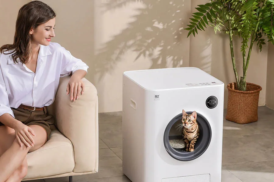 auto litter boxes for cats