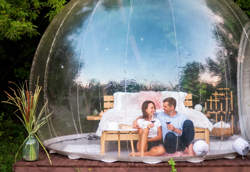 giant inflatable bubble tent