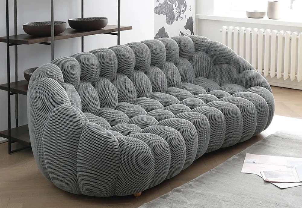 bubble blue sofa